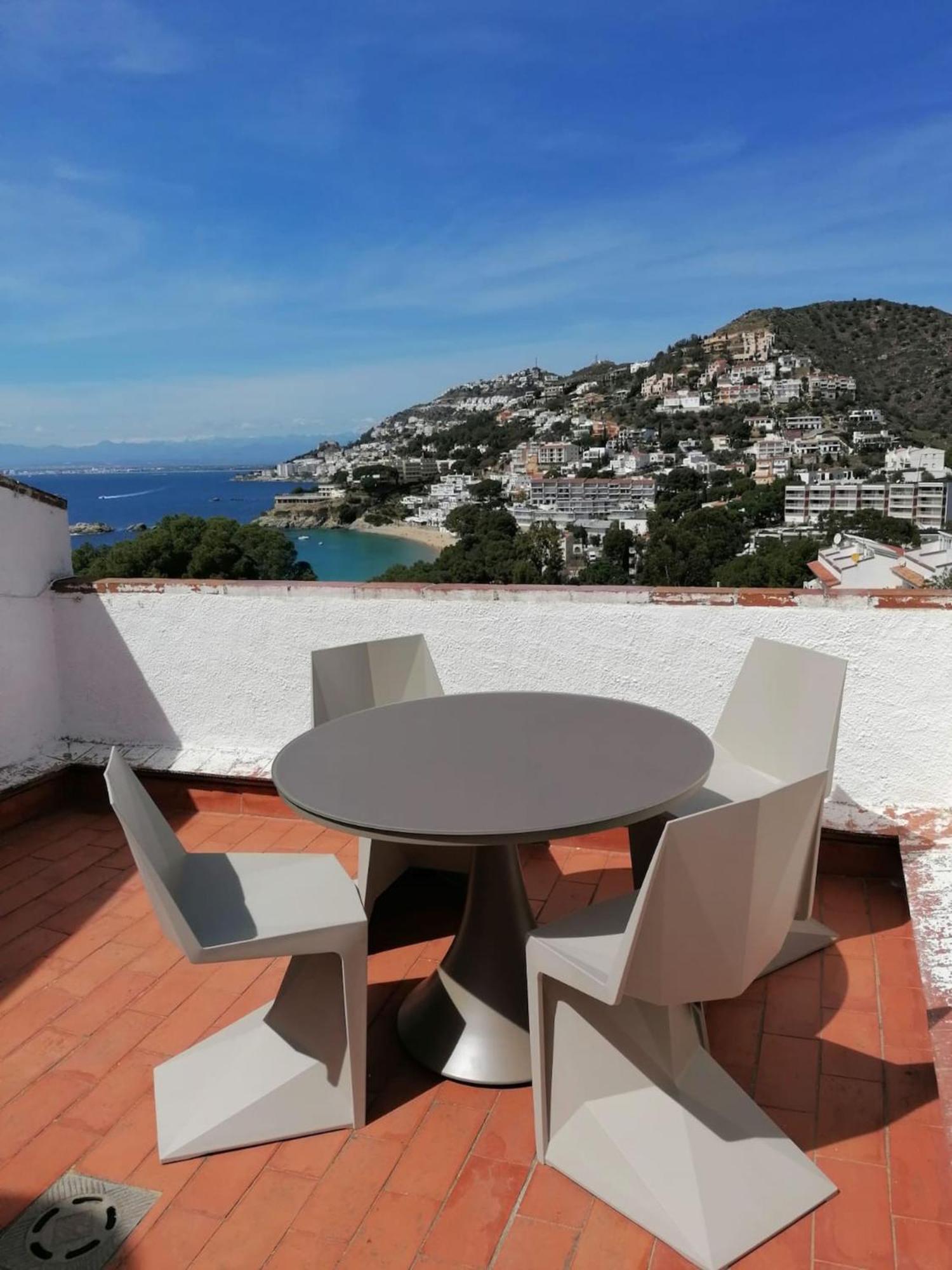 Casa Con Vistas Al Mar Y A La Montana En La Almadrava Villa Roses Buitenkant foto